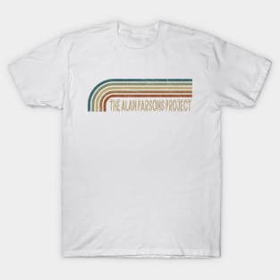 The Alan Parsons Project Retro Stripes T-Shirt